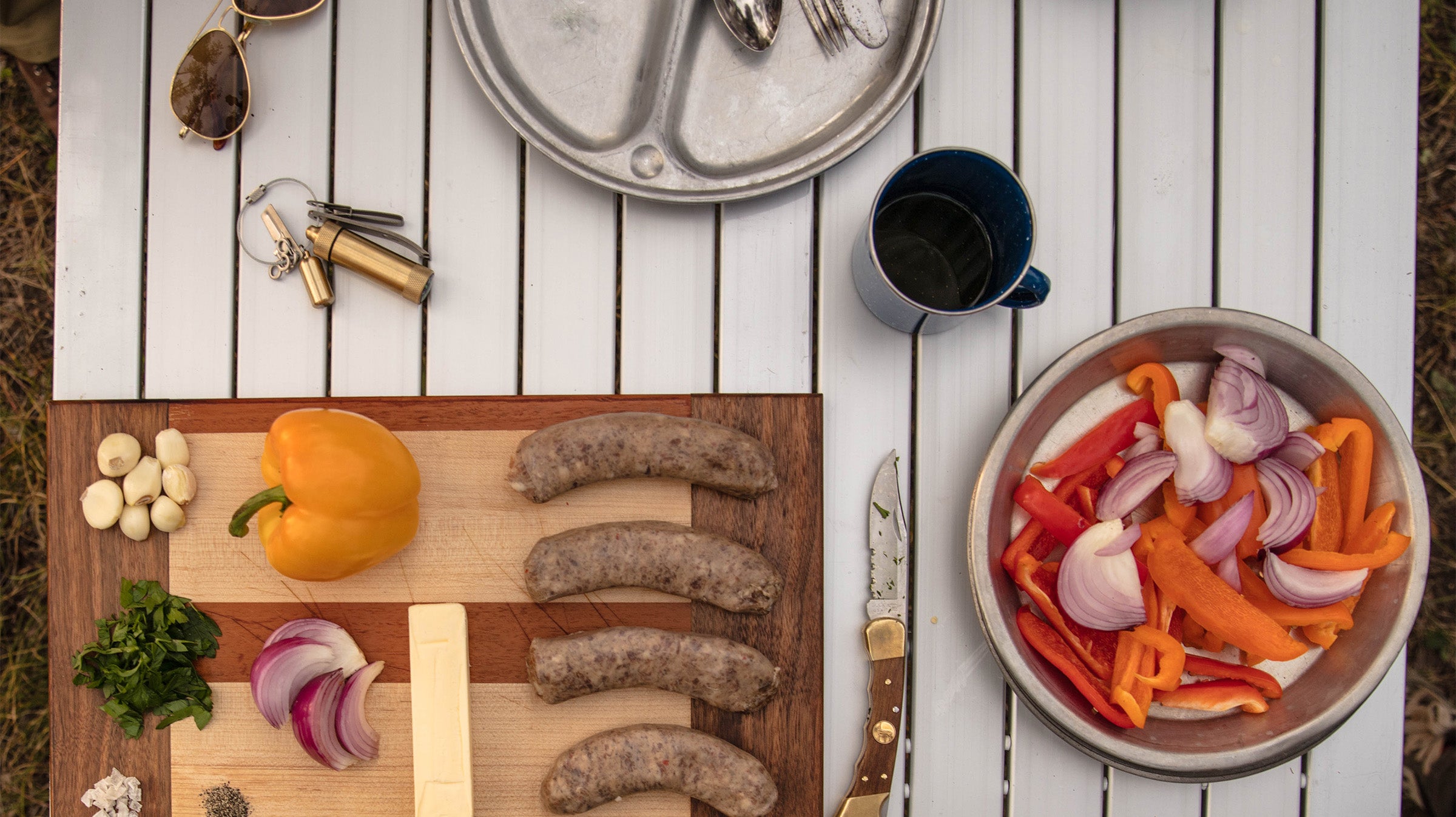 Wild Game Sausage and Peppers Recipe