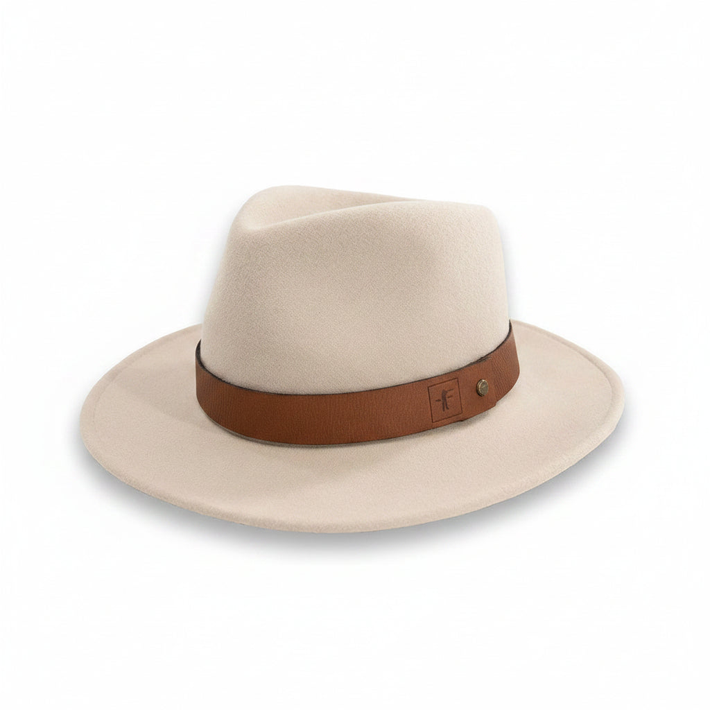 Brimmed Field Hat - Felted Wool