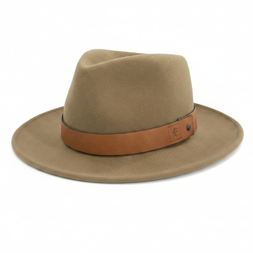 Brimmed Field Hat - Felted Wool