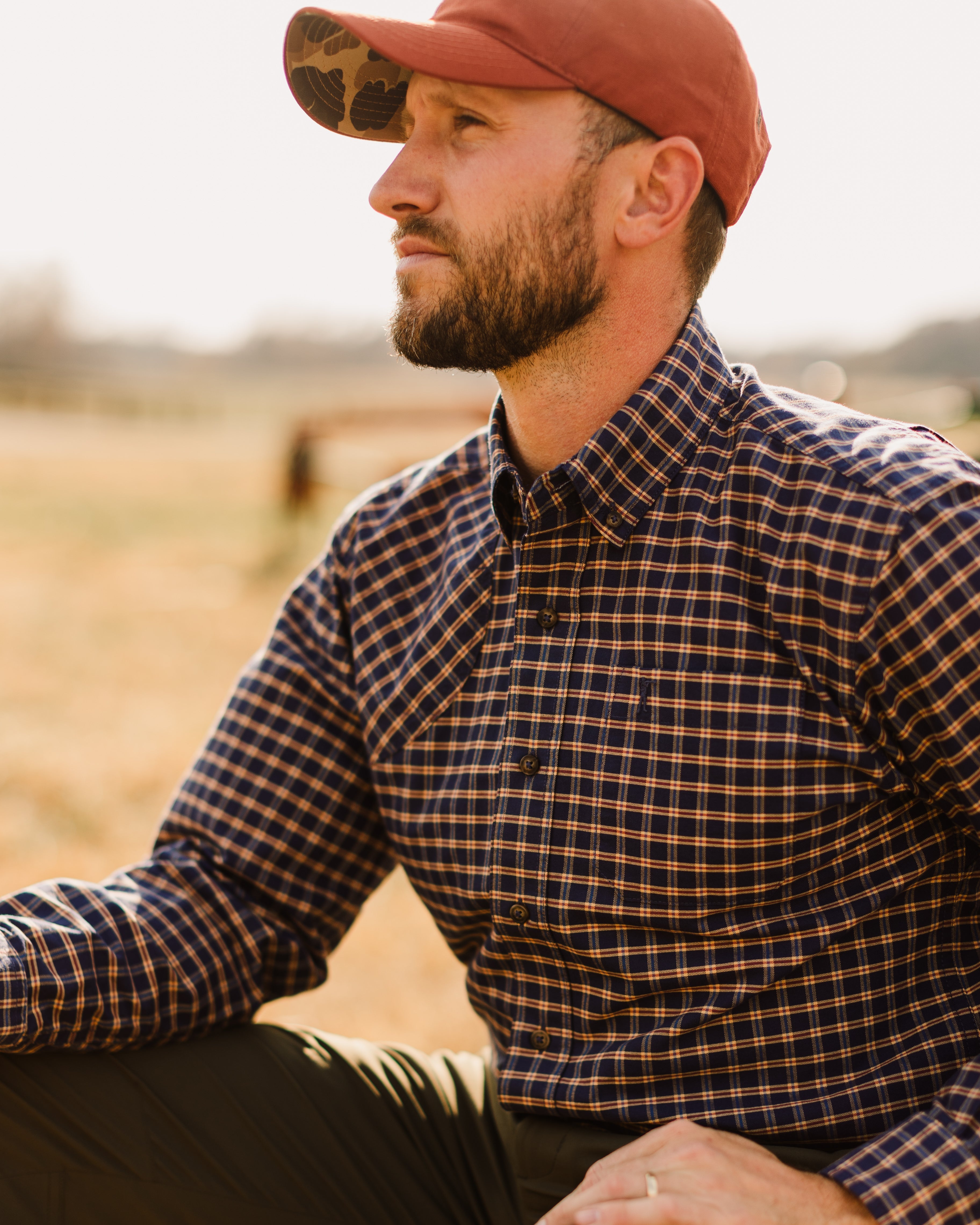 Sportsmans Shirt - Woody Plaid