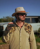 Brimmed Field Hat - Felted Wool