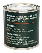 Ball and Buck Canvas Wax