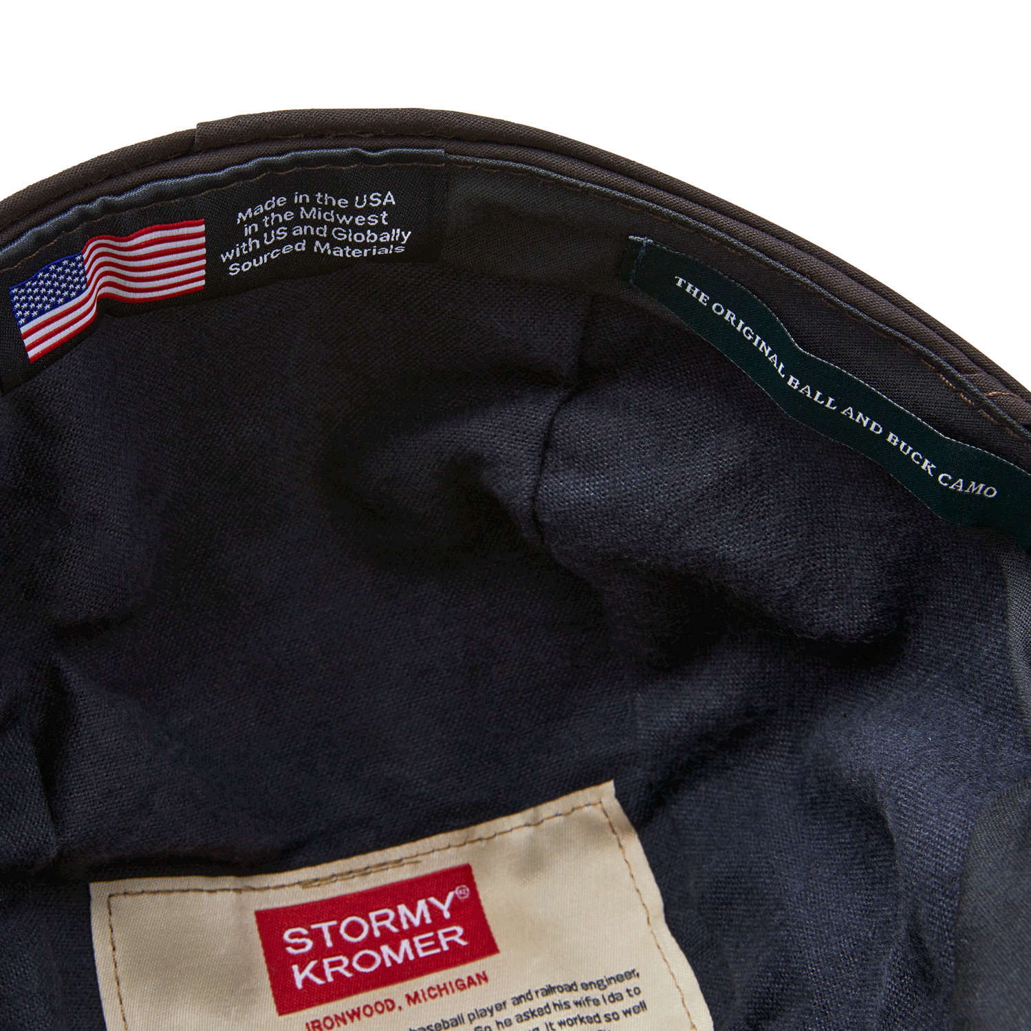 Stormy Kromer x Ball and Buck Original Cap in Signature Canvas